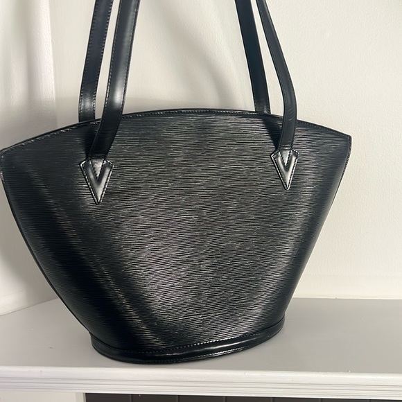 Louis Vuitton Saint Jacques PM Black Epi Tote - Picture 1 of 14